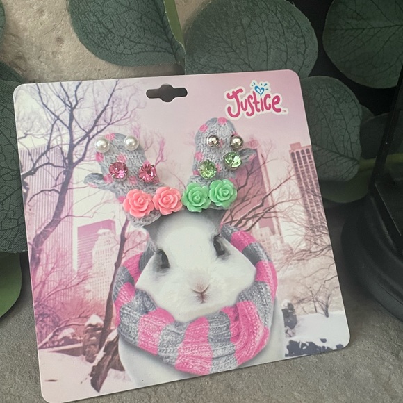 Justice Earring Set - Picture 2 of 3